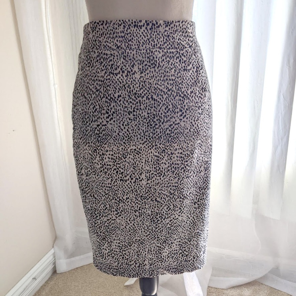 Rachel Zoe Animal Print Pencil Skirt Size 2